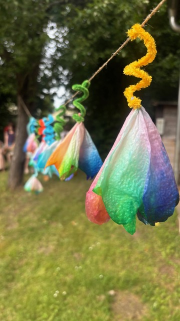 Kunstwerke der Kinder